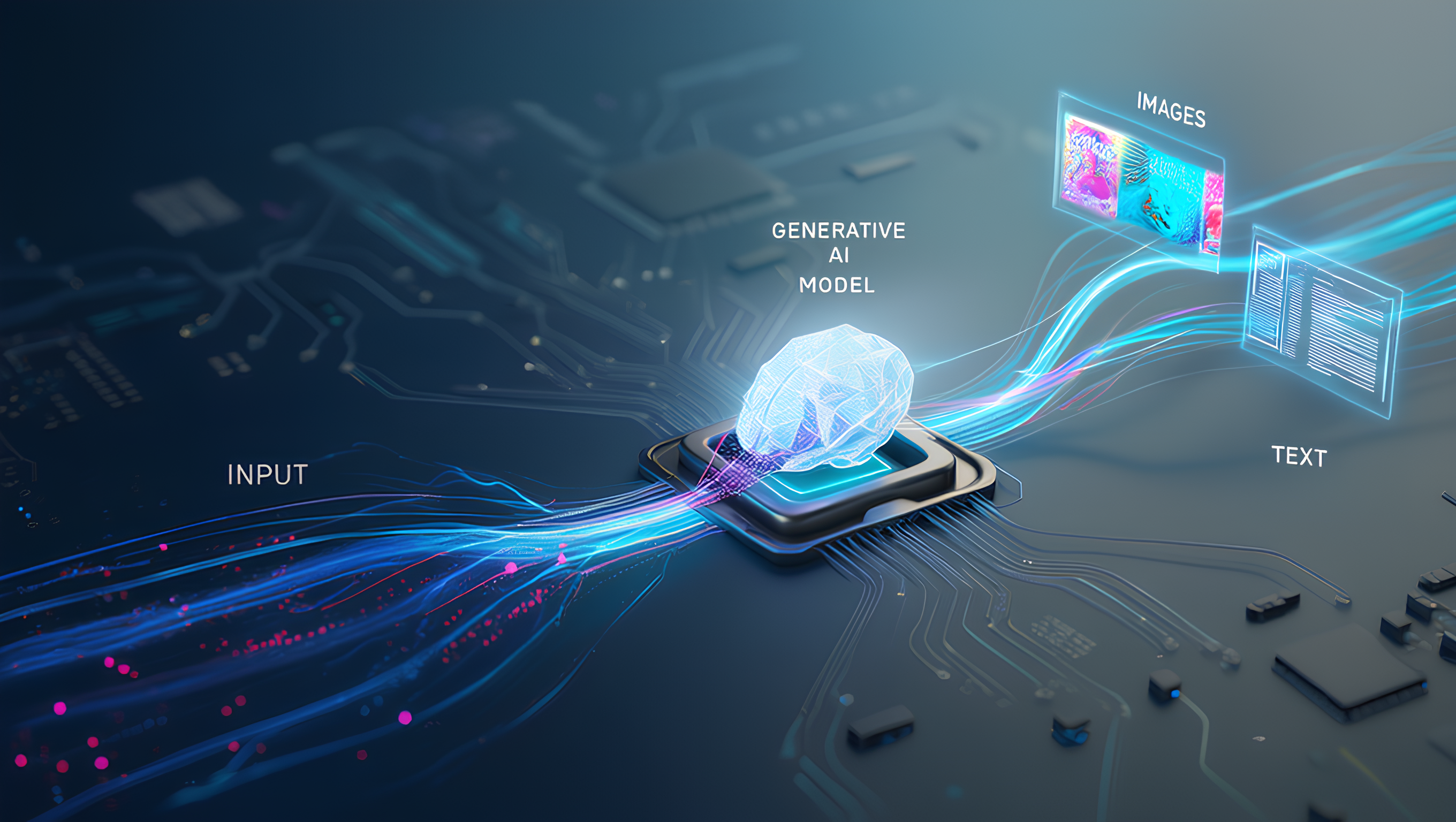 How Generative AI Actually Generates Images and Text